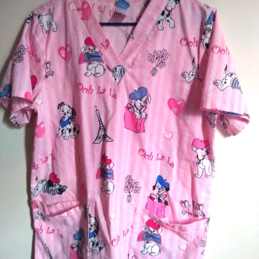 Women's Disney's Scrub Top
